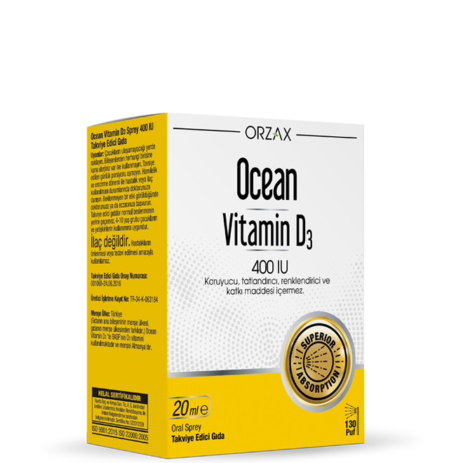 Ocean Vitamin D3 400 IU 20 ml